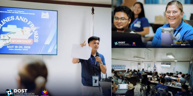 DOST Ilocos TESDA Photography Photojournalism Reels Making