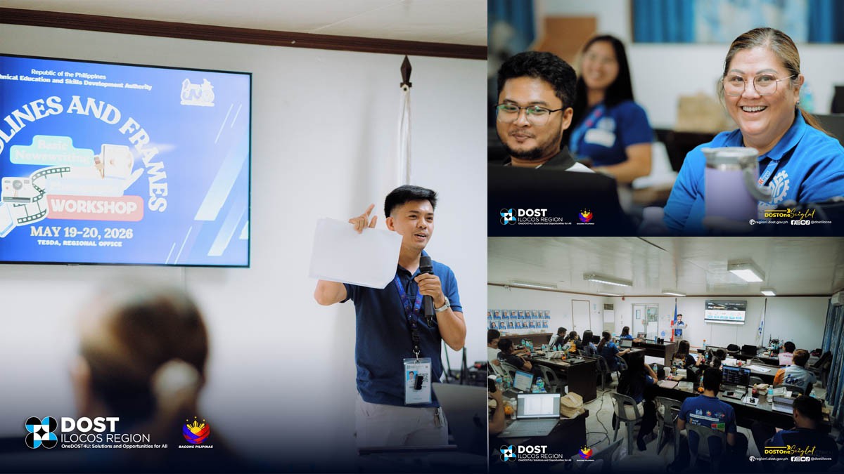 DOST Ilocos TESDA Photography Photojournalism Reels Making