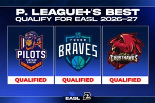 P League EASL Taipei Fubon Braves TSG Ghosthawks Taoyuan Pauian Pilots