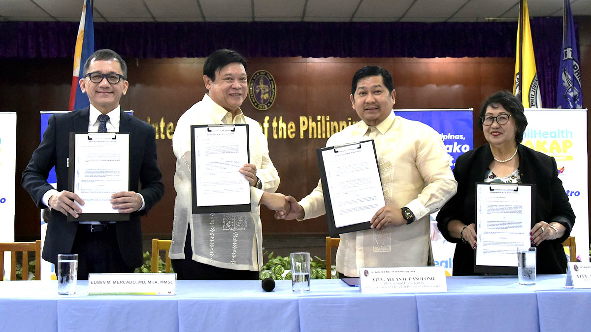 PhilHealth IBP MOU