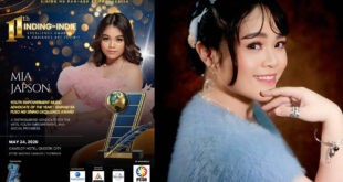 Mia Japson 11th Inding Indie Excellence Awards