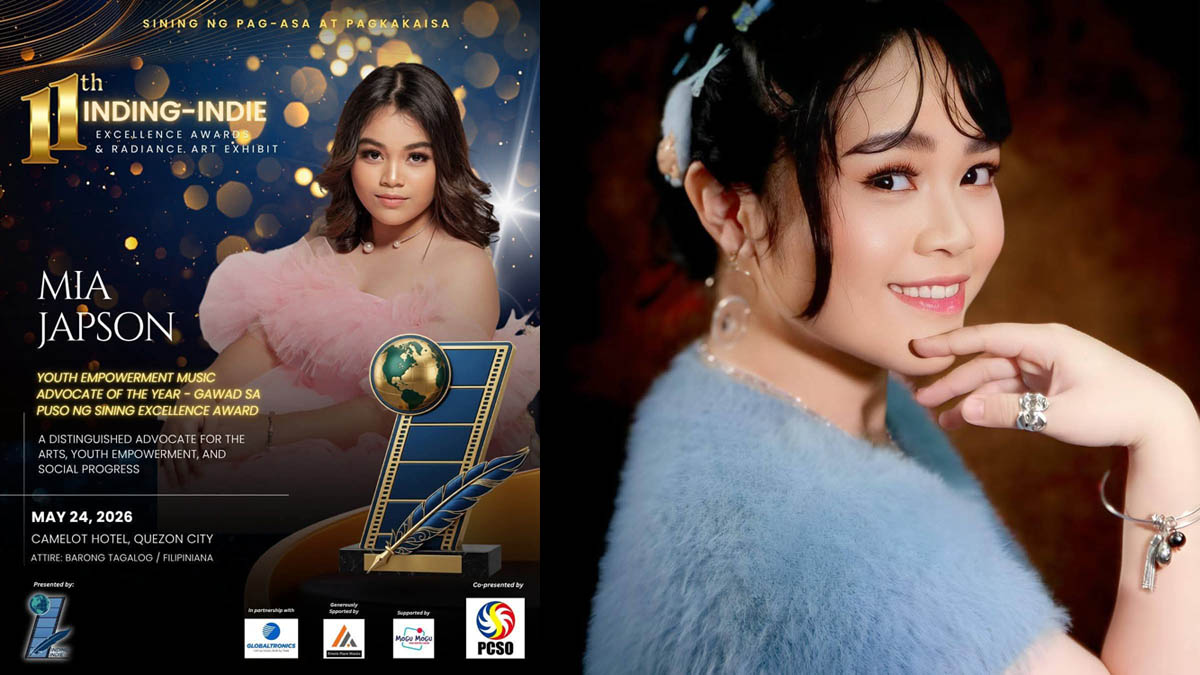 Mia Japson 11th Inding Indie Excellence Awards