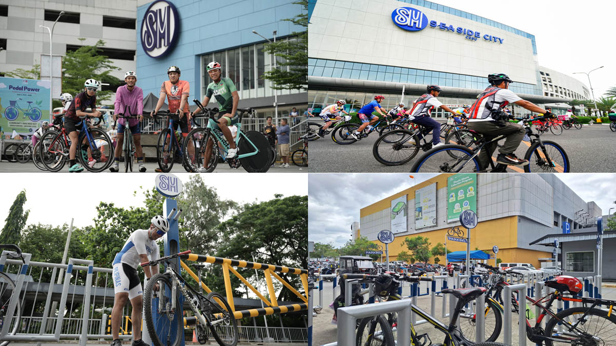 SM Supermalls cycling bicycle