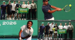 Christopher Papa Tennielle Madis Palawan Open Tennis