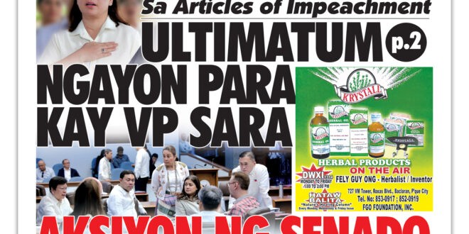 060126 Hataw Frontpage