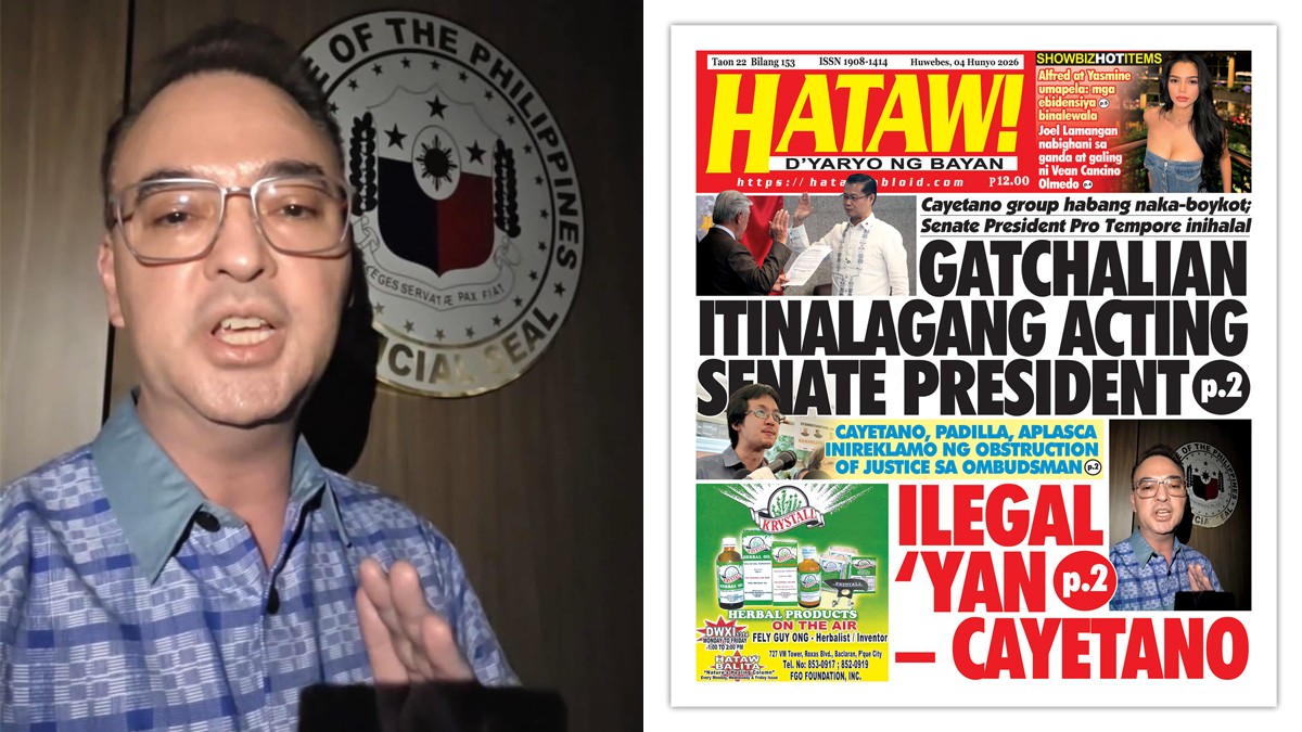 Cayetano Hataw Ilegal Yan