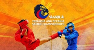 11 Asia-Oceania Sambo Championships