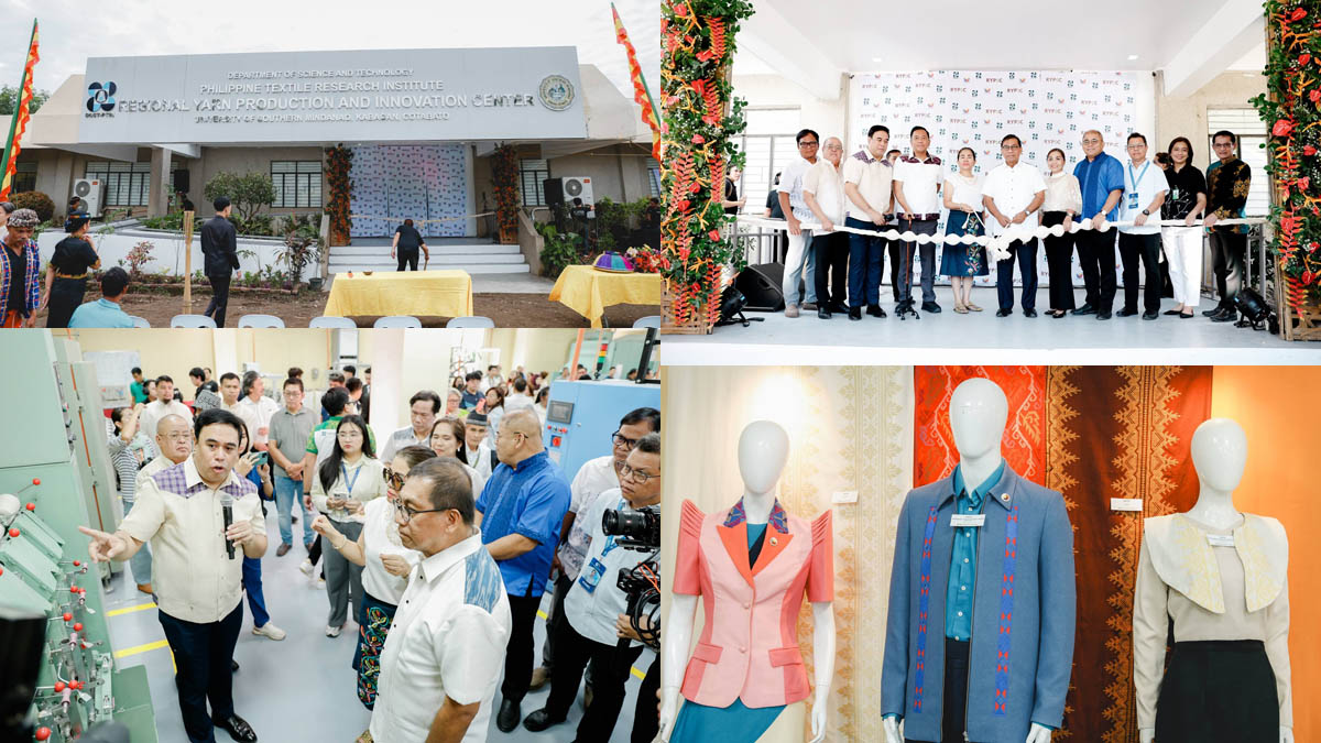 DOST-PTRI Regional Yarn Production and Innovation Center