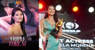 Angela Morena mag-VMX pa rin kahit naging best actress na