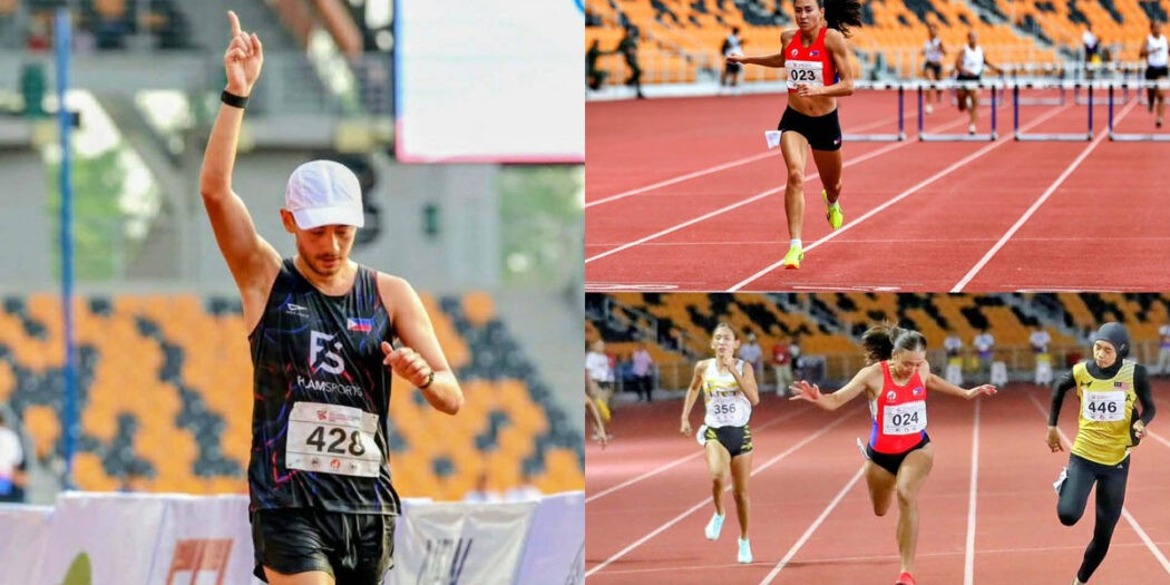 Nathaniel Seiler Lauren Hoffman Jessica Laurance sa ICTSI Ph Athletics Championship