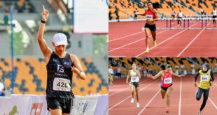 Nathaniel Seiler Lauren Hoffman Jessica Laurance sa ICTSI Ph Athletics Championship