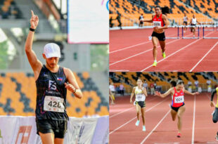 Nathaniel Seiler Lauren Hoffman Jessica Laurance sa ICTSI Ph Athletics Championship