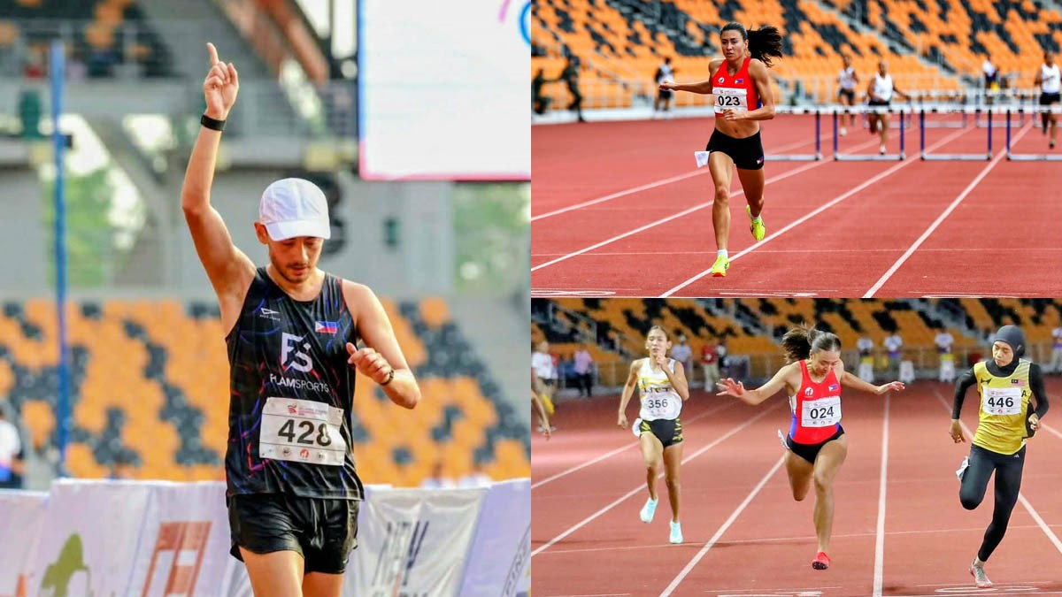 Nathaniel Seiler Lauren Hoffman Jessica Laurance sa ICTSI Ph Athletics Championship