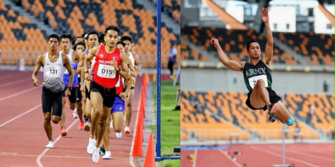 Yacine Guermali Janry Ubas ICTSI Ph Athletics Championships