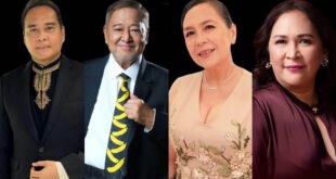 John Arcilla, Edgar Mortiz, Rio Locsin, at Janice de Belen Movie Icon Awardee sa 9th EDDYS