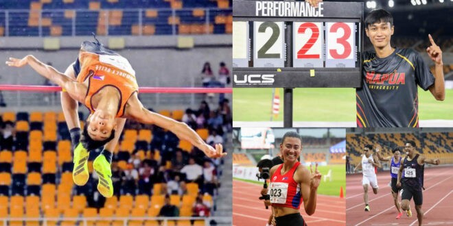 Hoffman, iba pang PH Athletes nanaig sa ibat-ibang kompetisyon <br> Grospe muling bumasag ng pambansang rekord, lumundag ng 2.23m sa ICTSI Athletics Championships