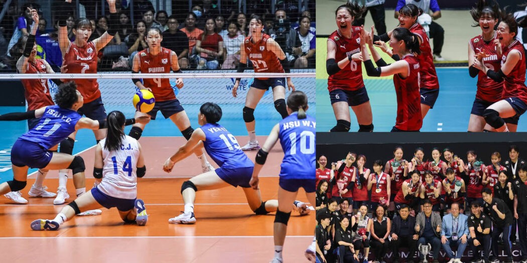 Korea vs Chinese Taipei AVC Womens Cup