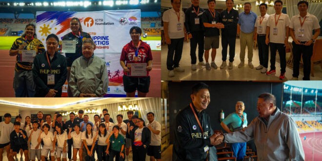 Gregorio, pinuri ang matagumpay na ICTSI Athletics Championships; suportado ang Korea-PATAFA partnership