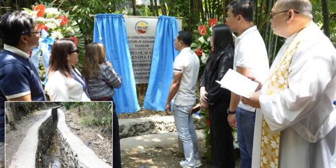 Bulacan, DILG unveil SGLG-funded slope protection in CSJDM