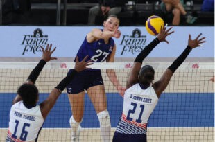 Madi Kubik-Banks USA Dominican Republic VNL