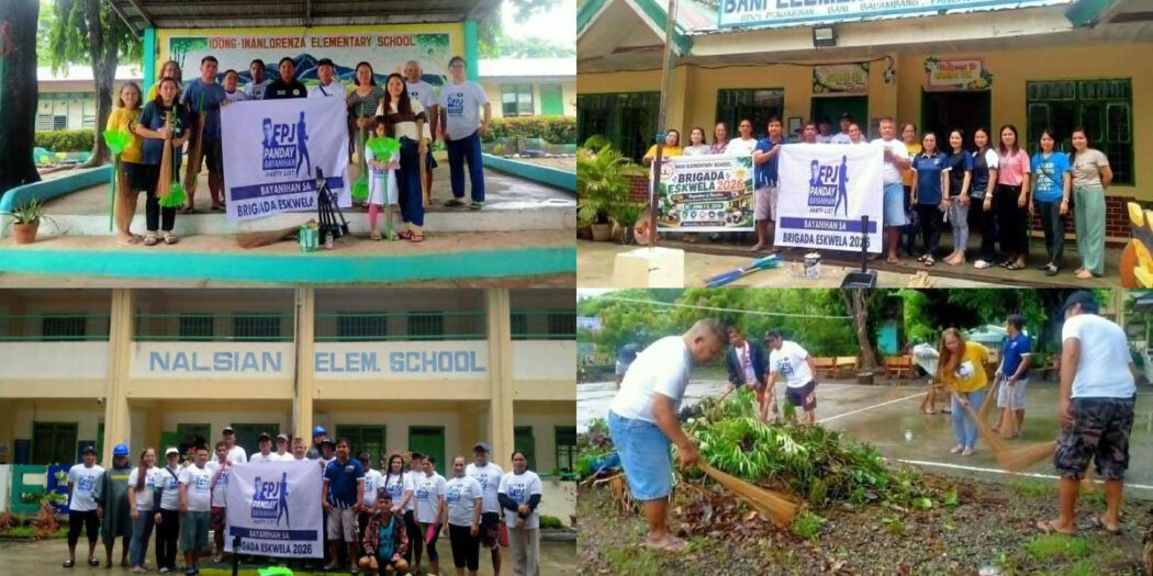 FPJ Panday Bayanihan nakibahagi sa Brigada Eskwela 2026 sa Bayambang, Pangasinan