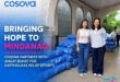 Bringing Hope to Mindanao COSOVA Partners with Angat Buhay for Earthquake Relief Efforts