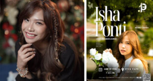 Paglulunsad ng album ni Isha Ponti sinuportahan ni Kevin Miranda