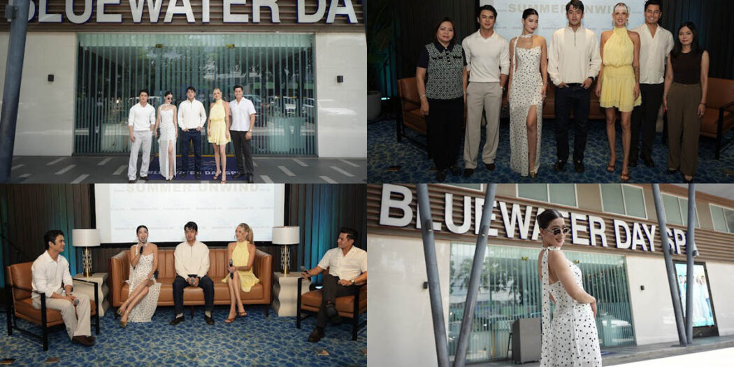 Janeena Chan David Licauco Fabio Ide, Ellen Frojd Teejay Marquez BlueWater Day Spa