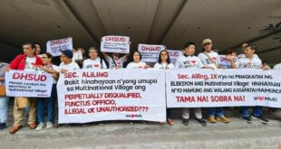 DHSUD sinugod <br> Multinational Village residents nagsumbong kay Sec. Aliling Overstaying HOA officers patalsikin