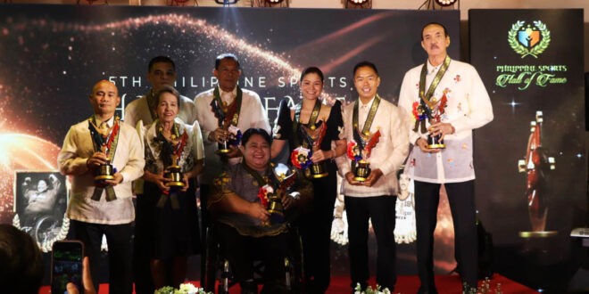 7 alamat ng Philippine sports, pormal nang naitala sa Philippine Sports Hall of Fame