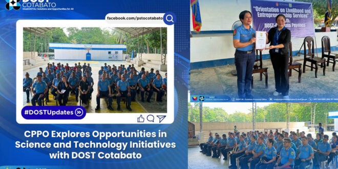 DOST SOCCSKSARGEN Cotabato PSTO PNP CPPO