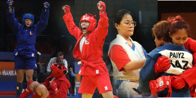 3 Ginto ng Pinas, pang lima sa Asia-Oceania Sambo