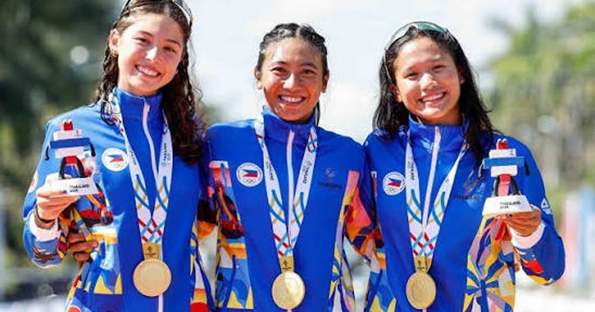 Kira Ellis Kim Mangrobang Raven Alcoseba triathlon