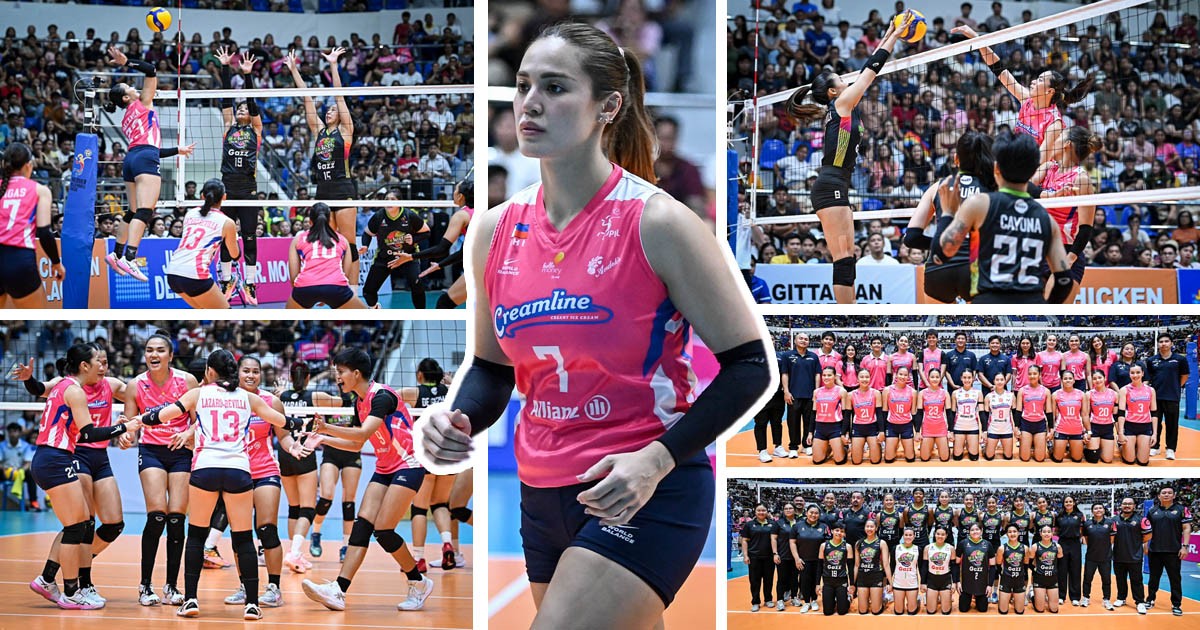 Michele Gumabao PVL Ilagan Creamline vs Nxled