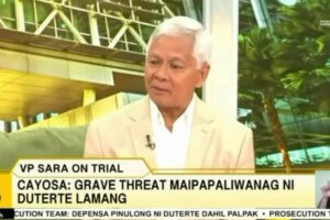 Constitutional law expert: Pahayag ni VP Sara vs PBBM malinaw na  grave threats