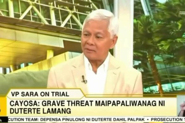 Constitutional law expert: Pahayag ni VP Sara vs PBBM malinaw na  grave threats