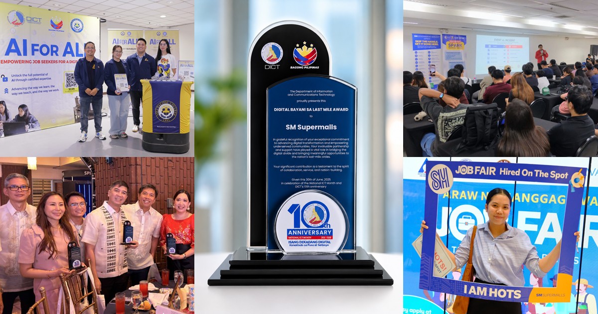 SM Job Fair DICT Digital Bayani sa Last Mile Award