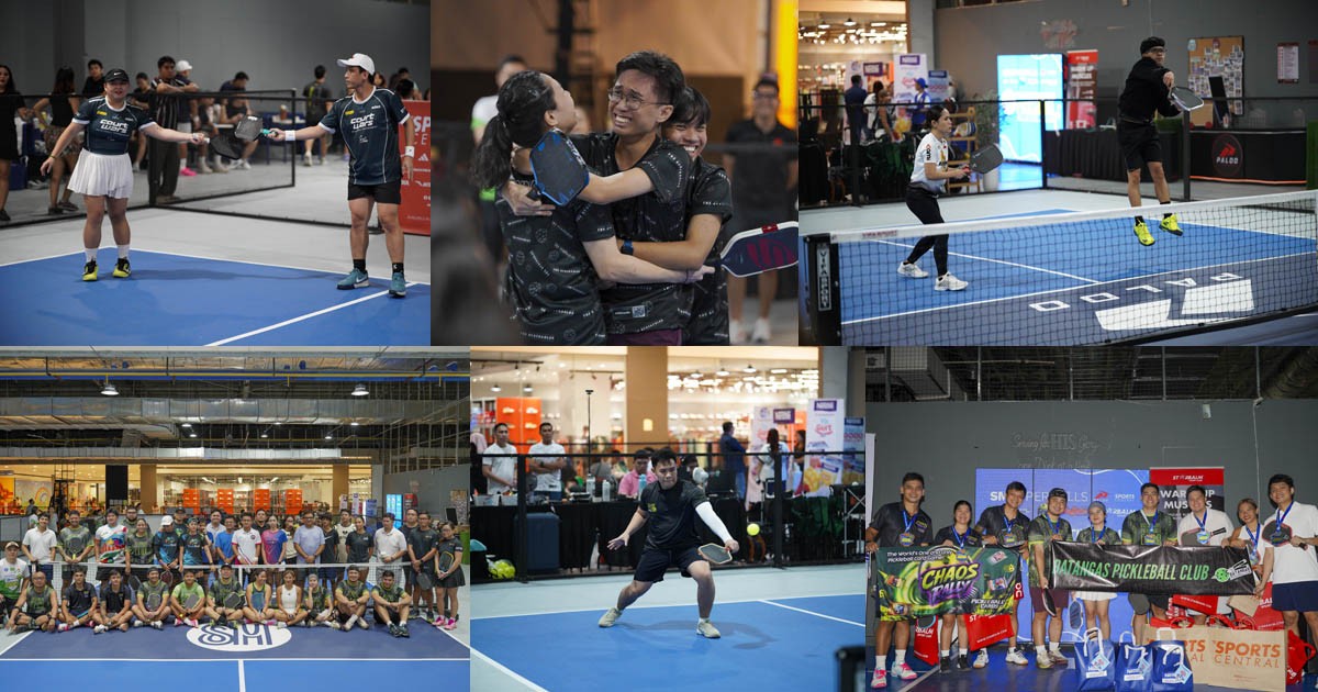 SM Pickleball Trio Challenge Heads to Grand Finals