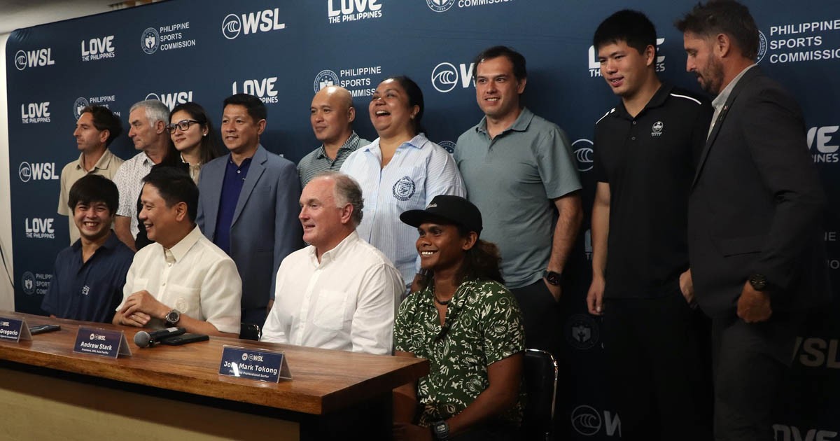 World Surf League WSL Siargao