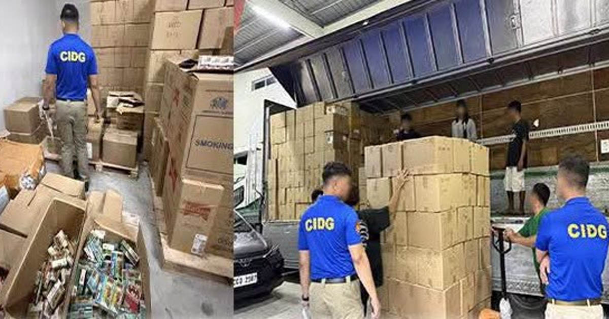 P150-M substandard heated tobacco products Pampanga