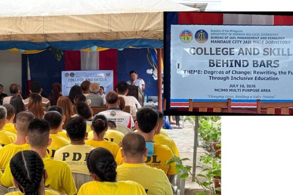 College and Skills Behind Bars CSBB BJMP Mandaue City Jail