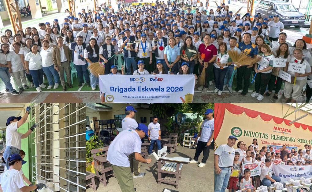 BDO Brigada Eskwela 2026 Bayanihan spirit helps schools get ready for learners
