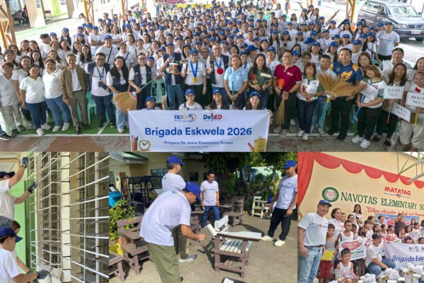 BDO Brigada Eskwela 2026 Bayanihan spirit helps schools get ready for learners