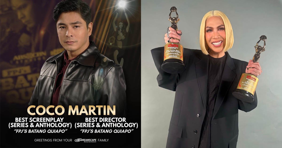 Coco Martin Vice Ganda 1st FAMAS Broadcast Awards