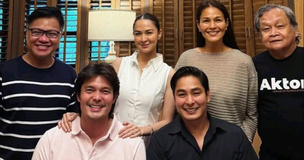 Coco Martin Dingdong Dantes Marian Rivera Iza Calzado Joel Saracho Ricci Chan