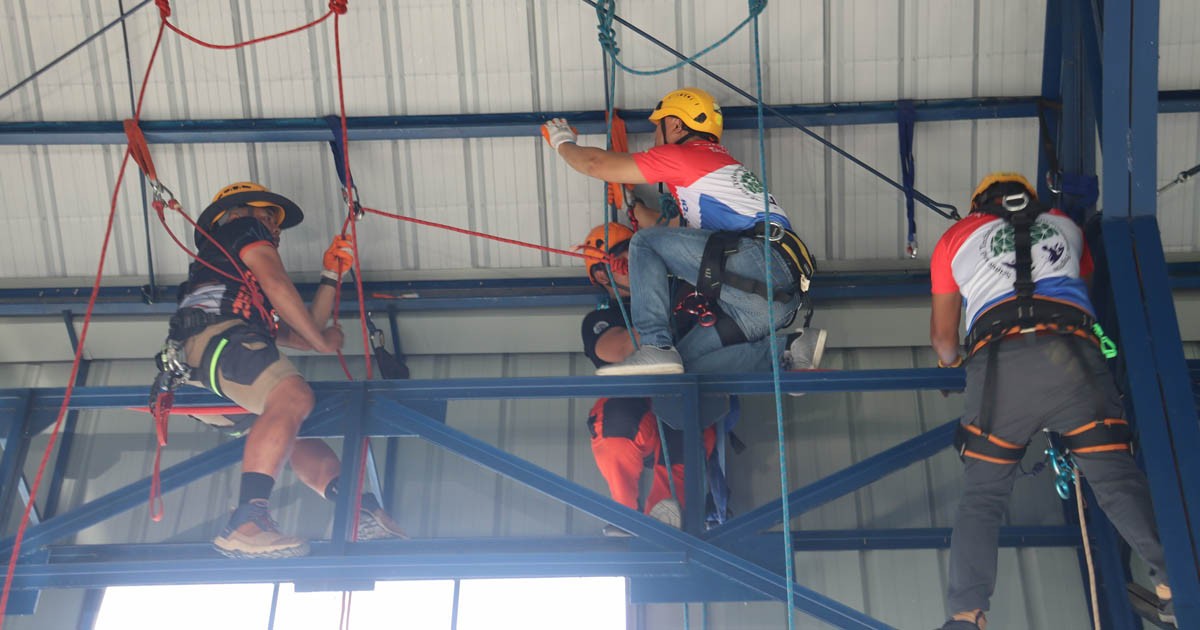 Rappelling and Rope Safety Training Held for CCTF-STEP Command Officers