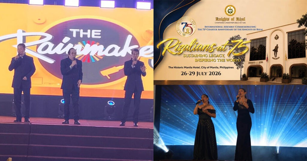 The Rainmakers Gerphil Flores Allison Gonzales Knights of Rizal