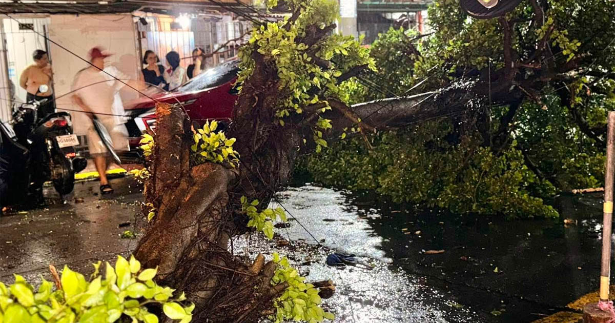 Puno natumba rider nadaganan Don Quijote St Sampaloc Maynila