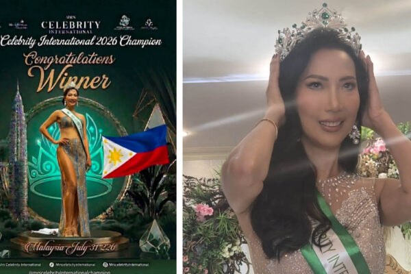 Ex-flight attendant 1st Pinay na nagwagi sa Mrs. Celebrity International 2026 