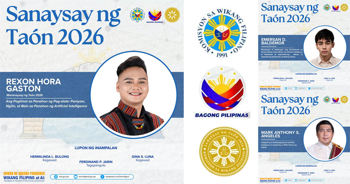 081826 Rexon Hora Gaston KWF Mananaysay ng Taon 2026